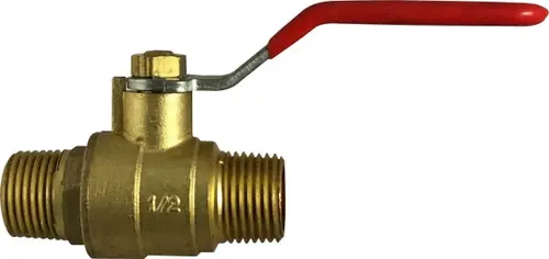 While Supplies Last Midland Metal 944107 Mini Ball Valve, 1/8 in Nominal, MIP x MIP, 200 psi WOG Pressure, -20 to 250 deg F