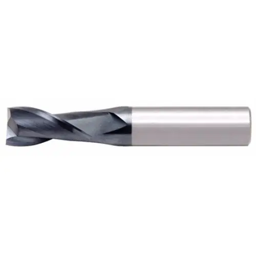 Certified Alfa Tools SC61335AL 1 x 1" Single End 2 Flute Center Cutting Altin Carbide End Mill