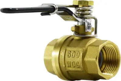 Midland Metal 947104 Ball Valve, 3/4 in Nominal, FPT x FPT, 600 psi Pressure, -40 to 365 deg F Next Day Delivery