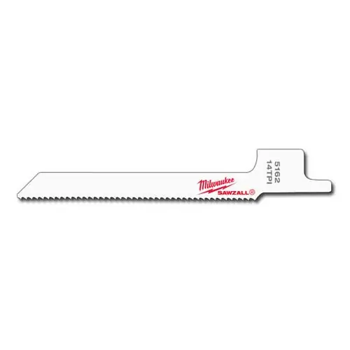Buy Today Milwaukee Tool 48-00-5162 3-5/8" 14 TPI SAWZALL Blade for Metal Scroll (5 PK)