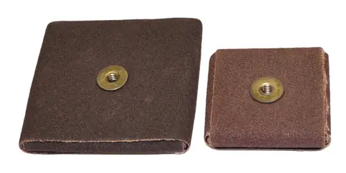 Alfa Tools SP78008 1-1/2" x 1/4" 120 Grit Aluminum Oxide Square Pad, 100 Pack Fresh Stock