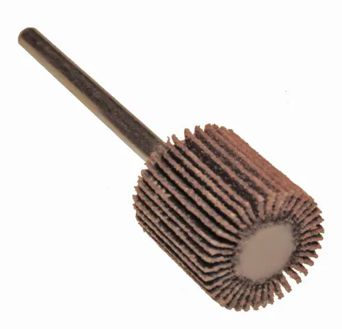 Alfa Tools FW61715 5/8" x 3/4" x 1/8 Shank 320 Grit Mini Flap Wheel, 10 Pack Genuine