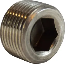 Midland Metal 63759 Barstock Hex Socket Countersunk Plug, 1/16 in MPT, Stainless Steel, 150 lb Discount