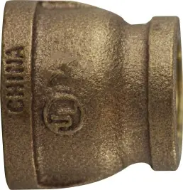 Exclusive Offer Midland Metal 44463 Reducing Coupling, 3 in FPT x 2-1/2 in FPT, Bronze