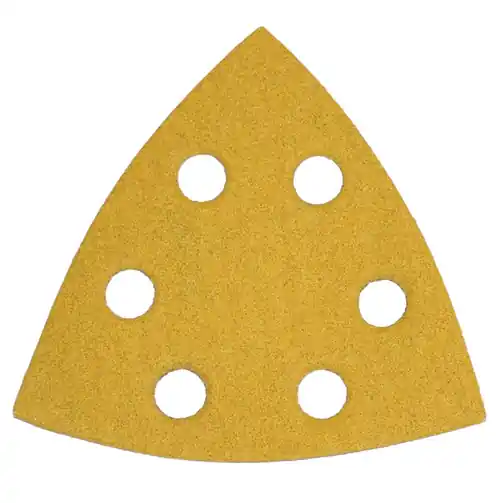 Alfa Tools PTAM100 100G Psa Milwaukee Triangles Aluminum Oxide Gold Paper, 50 Pack Low Price