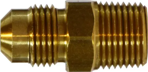 Midland Metal 10265L Light Pattern Adapter, 3/8 in Male Flared x 1/2 in Male NPTF, Brass Big Sale