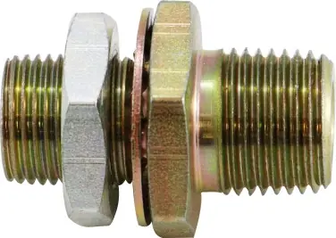 Exclusive Offer Midland Metal 28325 Bulkhead Adapter, 1/2 in MIP x 1/4 in FIP, Brass/Steel