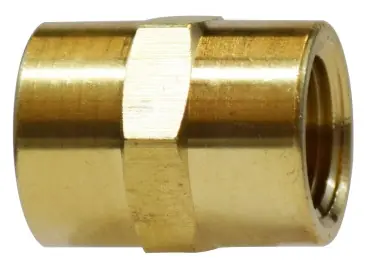 In Demand Midland Metal 28063 Pipe Coupling, 1 in FNPT x 1 in FNPT, 1.89 in, Brass