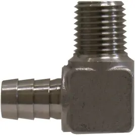 Special Discount Midland Metal 32314SS Elbow, 3/4 in Hose Barbed x 3/4 in MIP, Stainless Steel