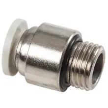 Popular Midland Metal 20622N Internal Hex Straight Adapter, 4 mm Push-In x 7 MPT, Brass, Nickel-Plated