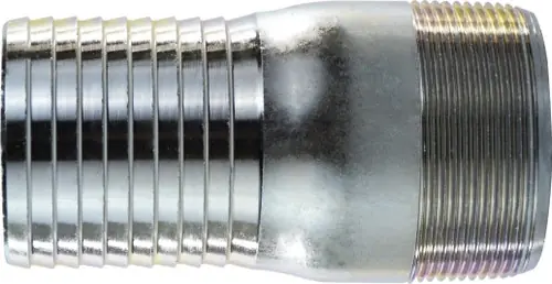 Best Price Midland Metal 973907 Adapter, 3/4 in Barbed x 3/4 in MPT, Steel, Galvanized