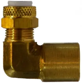 Big Sale Midland Metal Poly-Flo 20301 90 deg Elbow, 3/16 in Tube OD x 1/8 in FNPTF, Brass