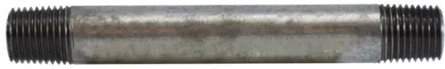 Don't Miss Out Midland Metal 56038 Welded Pipe Nipple, 1/4 in MPT x 1/4 in MPT, 18 in L, Steel, Galvanized, SCH 40 Schedule