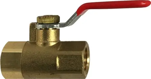 Midland Metal 944116 Mini Ball Valve, 1/4 in Nominal, FIP x FIP, 200 psi WOG Pressure, -20 to 250 deg F Luxury