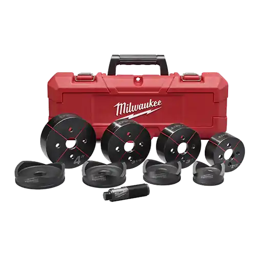 Milwaukee Tool 49-16-2695 Milwaukee EXACT 2-1/2" to 4" Knockout Set Today Only