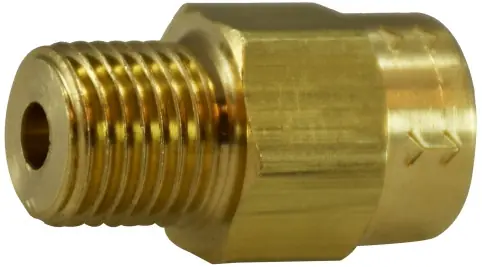 Midland Metal 46505 High Pressure Check Valve, 1/4 x 1/4 in Nominal, MIP x FIP, Brass Body, Import Markdown