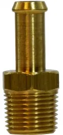 Midland Metal 32382 Connector, 3/8 in Hose Barbed x 3/8 in Male Pipe, Brass Special Offer