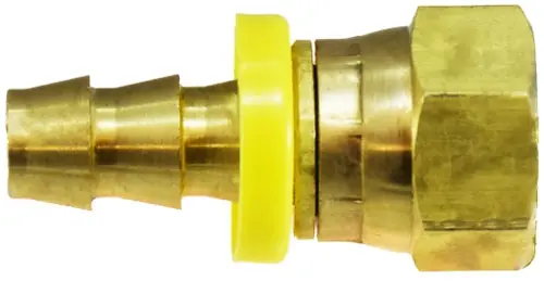 Super Sale Midland Metal 30363 Adapter, 1/2 in Hose Barbed x 1/2 in Female Swivel, Brass
