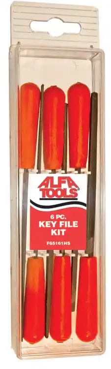 Seasonal Sale Alfa Tools F65161HS 6 pc Key File Set