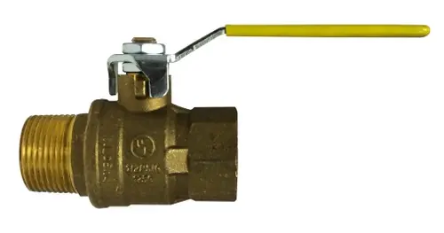 Luxury Midland Metal 948104 Ball Valve, 3/4 in Nominal, MPT x FPT, 600 psi WOG Pressure, -20 to 248 deg F