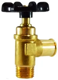 New Arrival Midland Metal 46455 Truck Valve, 5/8 x 1/2 in Nominal, Hose Barbed x MIP, 250 psi Pressure
