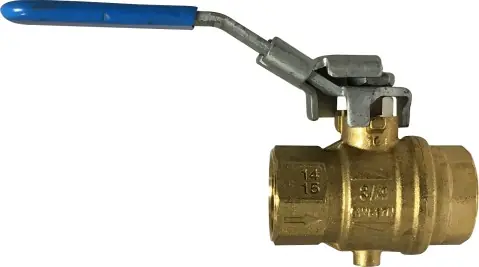Midland Metal 948132 Vented Exhaust Ball Valve with 10/32 UNP Tap, 3/8 in Nominal, FPT x FPT Place Order