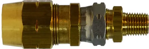 Cheap Midland Metal 38363 Connector, 3/8 in Hose x 1/4 in Male ABS, Brass