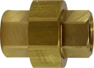 Limited Offer Midland Metal 28067 Pipe Union, 1/8 in FNPTF x 1/8 in FNPTF, 1-1/4 in, Brass