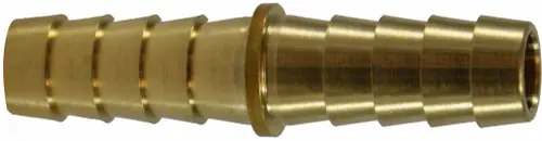 MID-AMERICA FITTINGS 32091 Splicer, 1/8 in Hose x 1/8 in Hose, Brass In Demand