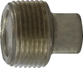 Bargain Midland Metal 63684 Solid Hex Head Plug, 3/4 in MPT, Stainless Steel, 150 lb
