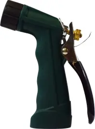 Free Returns Midland Metal 30600 Adjustable Spray Nozzle, 3/4 in Female Garden Hose, Zinc