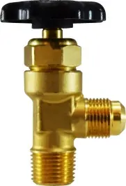Midland Metal 46476 Truck Valve, 5/8 x 1/2 in Nominal, Flared x MIP, 250 psi Pressure, -40 to 250 deg F Hassle-Free Returns