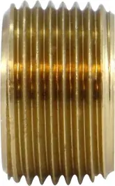 Midland Metal 28130 Face Bushing, 3/4 in MNPTF x 3/8 in FNPTF, 0.62 in, Brass Bargain