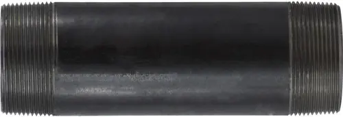 Midland Metal 57293 Welded Pipe Nipple, 2 in MPT x 2 in MPT, 36 in L, Steel, Black, SCH 40 Schedule Genuine