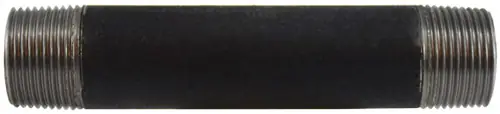 Special Discount Midland Metal 59115SMLS Seamless Pipe Nipple, 1 in MPT x 1 in MPT, 12 in L, Steel, Black, SCH 80 Schedule