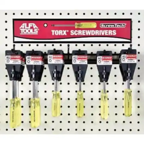 Buy Online Alfa Tools SCD144H T20 x 6-1/8 Torx Screwdriver Hanger
