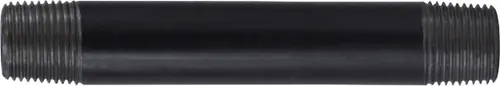 Midland Metal 57042 Welded Pipe Nipple, 3/8 in MPT x 3/8 in MPT, 2 in L, Steel, Black, SCH 40 Schedule Express Delivery