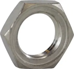 Brand New Midland Metal 63707 Hex Locknut, 1-1/2 in Nominal, Stainless Steel