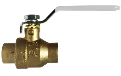 Midland Metal 941168LF Ball Valve, 2 in Nominal, Sweat x Sweat, 600 psi WOG Pressure, -40 to 365 deg F Best Seller