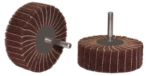 Alfa Tools DFW22080 2" x 2" 80 Grit Interleaf Flap Wheel, 10 Pack Professional Grade