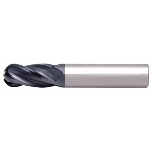 Limited Time Alfa Tools SCB60665AL 1/32 x 1/8 4 Flute Center Cutting Ball Single End Altin Carbide Mill