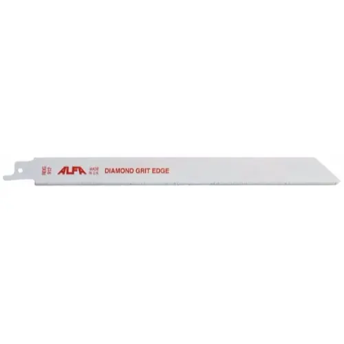 Luxury Alfa Tools RDG912T 9" Diamond Grit Edge Reciprocating Saw Blade