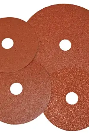 Alfa Tools FD61941 4" x 5/8 16 Grit Aluminum O" x Ide Rsn Fbr Disc, 25 Pack High Quality