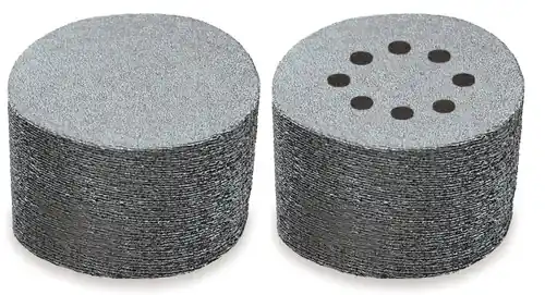 Alfa Tools VDSW52208 5" x 8 A220 Hook & Loop Paper Discs, Sil Carb, 100/Box Instant Buy