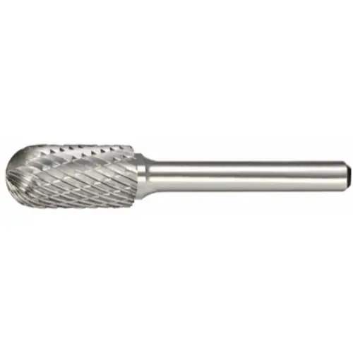 Alfa Tools B71225DL Sc-3L Carbide Burr Cylindrical Radius 6" Oal Double Cut Final Sale