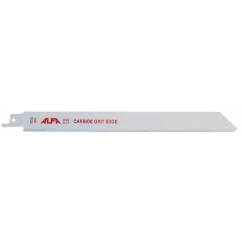 Alfa Tools RCG912T 9" Carbide Grit Edge Reciprocating Saw Blade Professional Grade