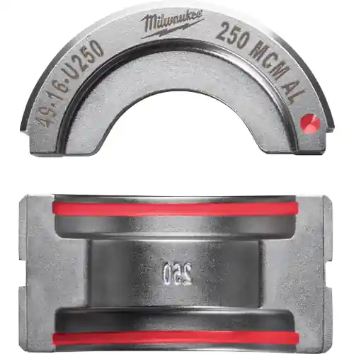 Premium Milwaukee Tool 49-16-U250 250 MCM Aluminum U Style Die
