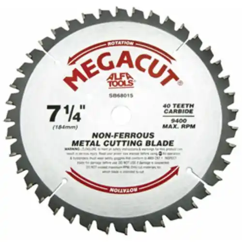 Popular Alfa Tools SB68016 10" x 60T Nonfer Carbide Tipped Saw Blade