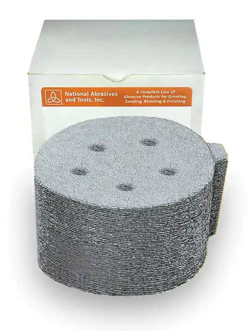 Alfa Tools PTSW63206 6" x 6 320G Psa Paper Disc, Silicon Carbide White, Tabbed, 100/Box Limited Time