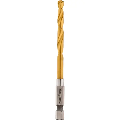 Brand New Milwaukee Tool 48-89-4610 13/64" SHOCKWAVE Impact Duty RED HELIX Titanium Drill Bit, 5 Pack